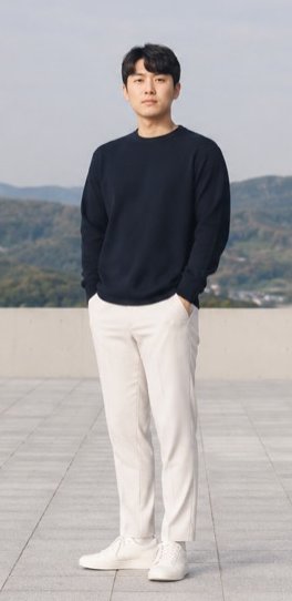 규격에 맞게 잘라낸 결과 사진